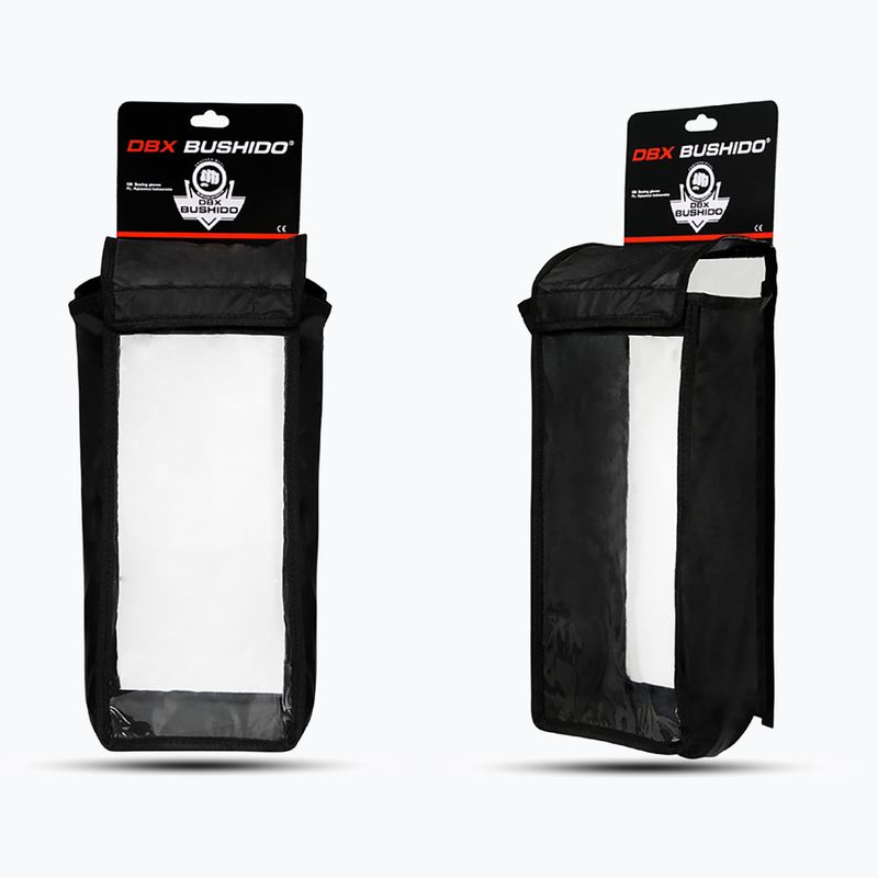 Bushido ARB-407v2 mănuși de box pentru copii negru și roșu 7