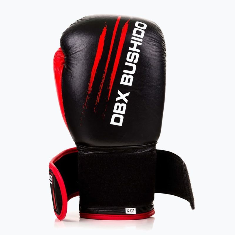 Mănuși din piele Bushido sparring Training, negru, ARB-415 14oz 6