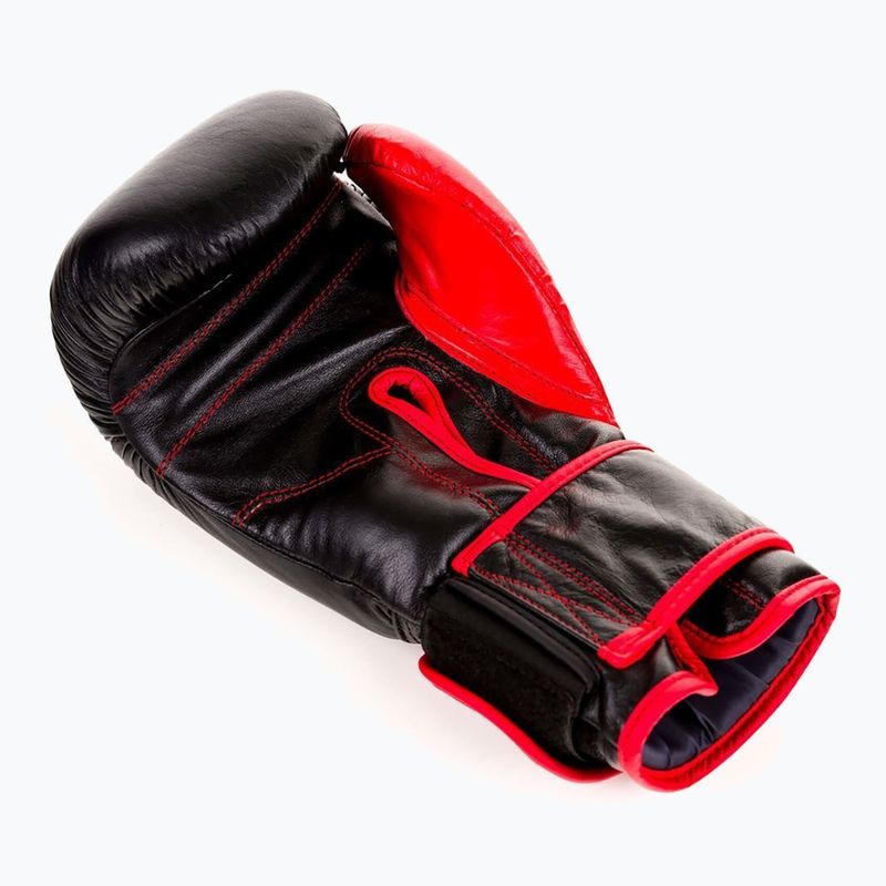 Mănuși din piele Bushido sparring Training, negru, ARB-415 14oz 11