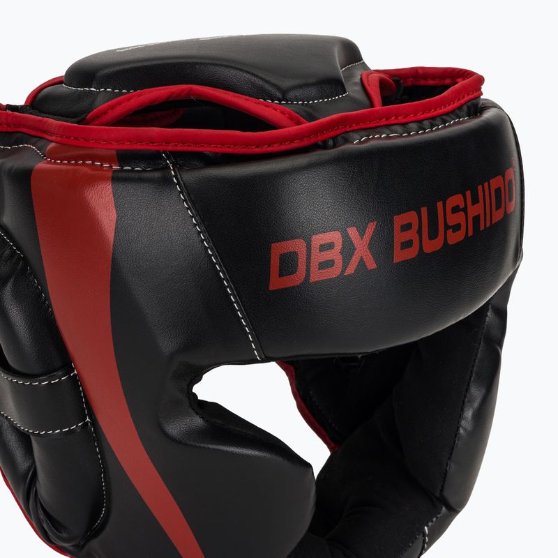 Cască de box DBX BUSHIDO ARH-2190R negru/roșu 4