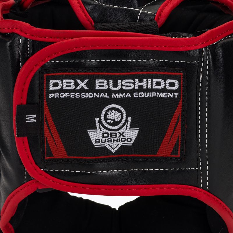Cască de box DBX BUSHIDO ARH-2190R negru/roșu 5