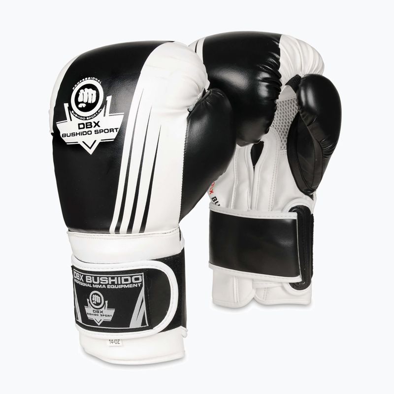 Mănuși de sparing DBX BUSHIDO B-2V3A czarno/białe