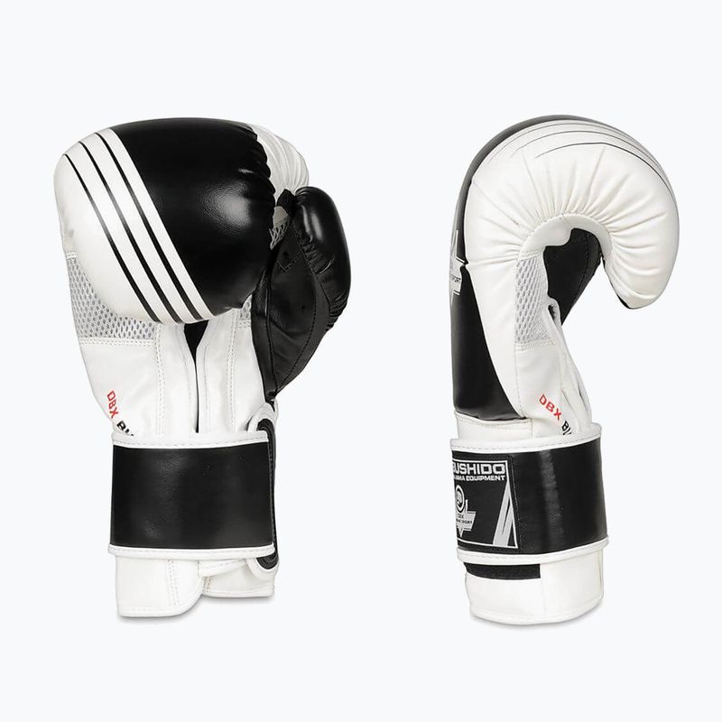 Mănuși de sparing DBX BUSHIDO B-2V3A czarno/białe