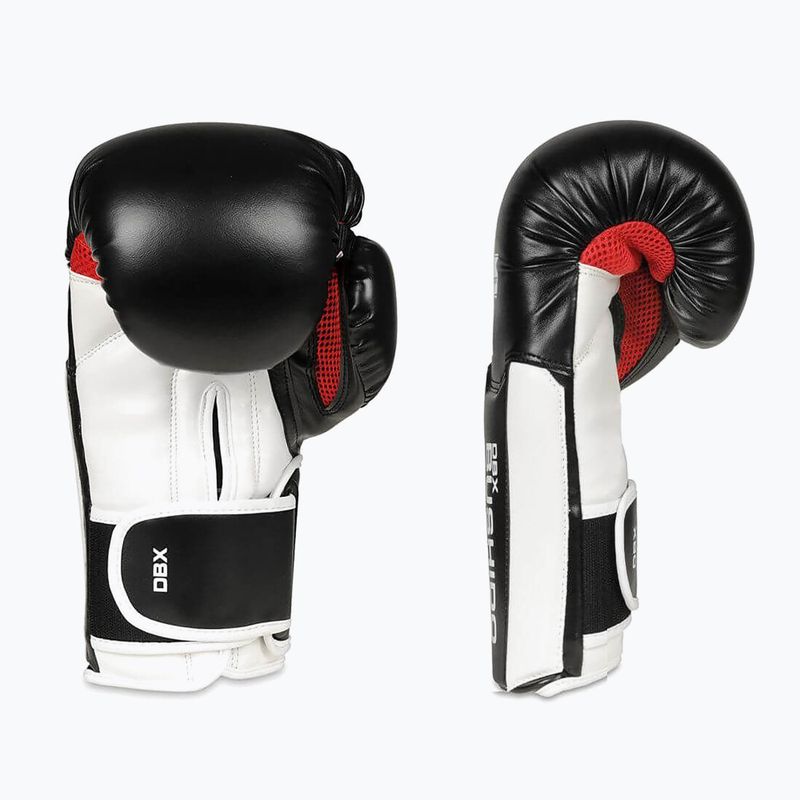 Mănuși de box BDX BUSHIDO B-3W negru/alb