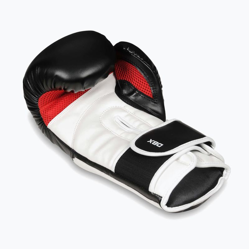 Mănuși de box BDX BUSHIDO B-3W negru/alb