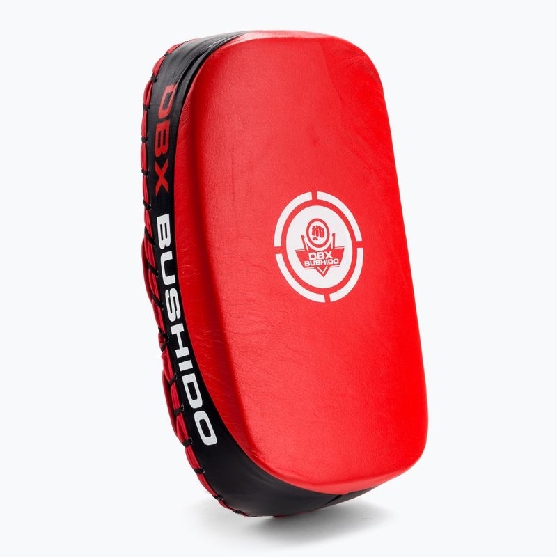 Bushido PAO scut de antrenament din piele naturală Bushido PAO roșu Ars-1201a