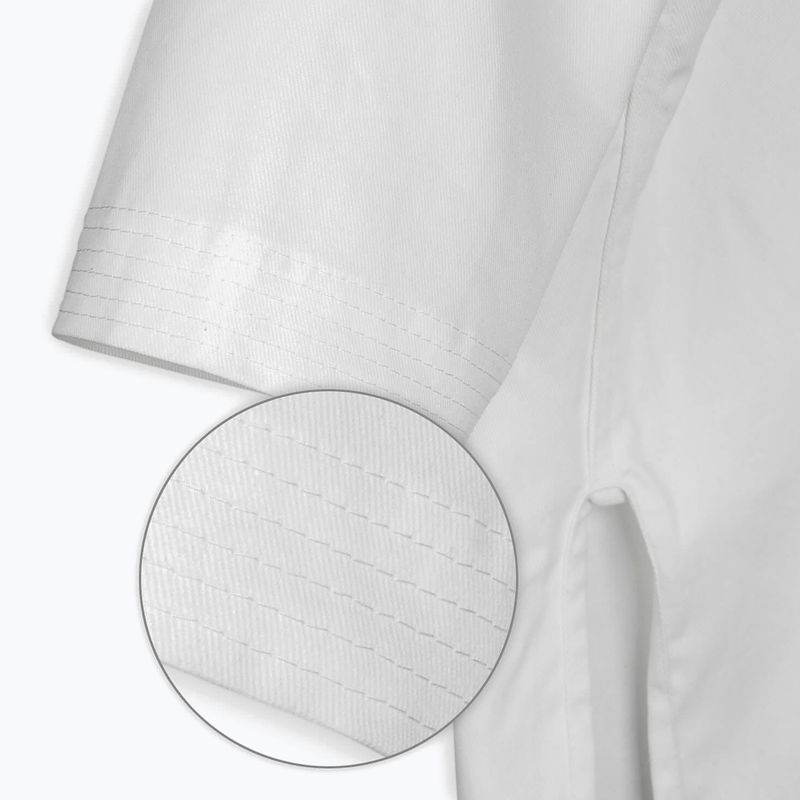 Bushido centura pentru copii karategi ARK-3102 alb 4