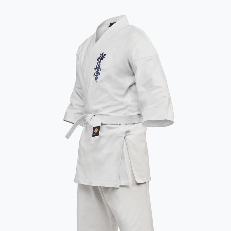 Bushido centura pentru copii karategi ARK-3102 alb 4
