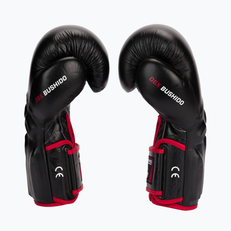 Mănuși de box cu sistem Wrist Protect Bushido, negru, Bb2-12oz 4