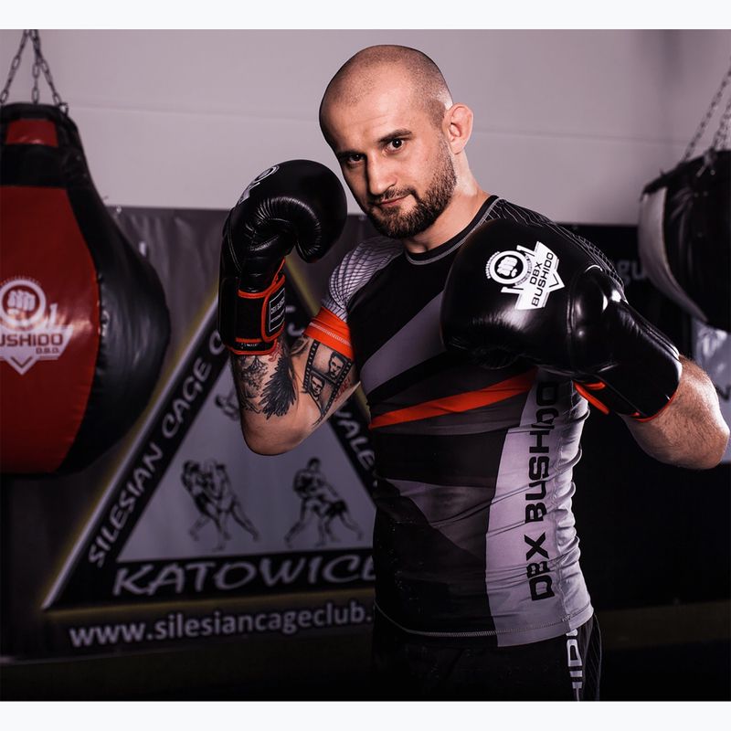 Mănuși de box cu sistem Wrist Protect Bushido, negru, Bb2-12oz 19