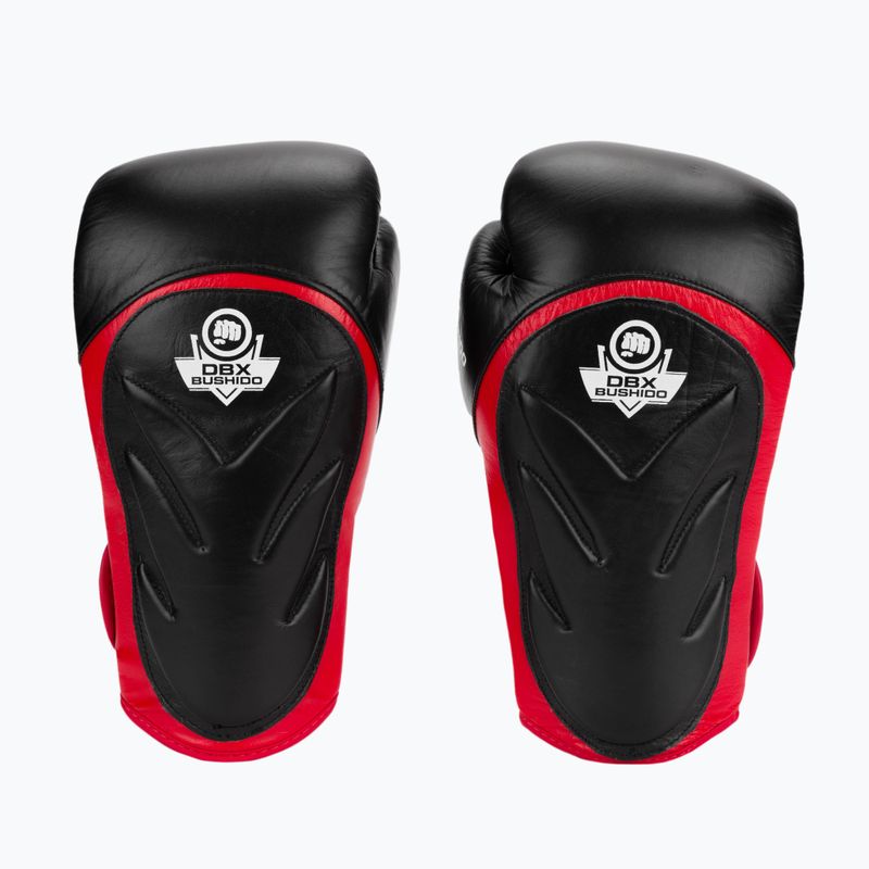 Mănuși de box cu sistem Wrist Protect Bushido, negru, Bb4-12oz