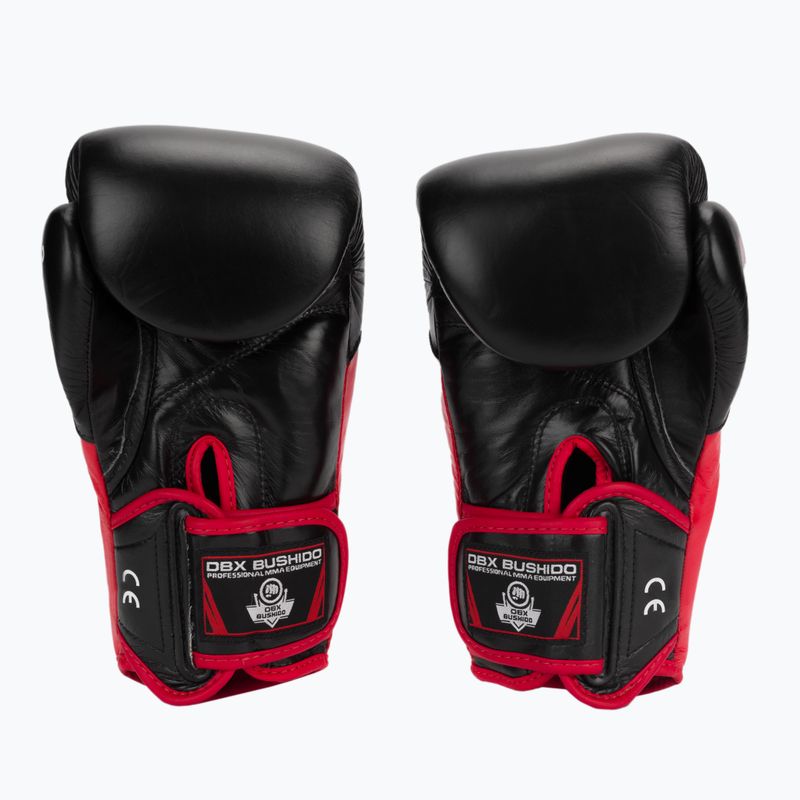 Mănuși de box cu sistem Wrist Protect Bushido, negru, Bb4-12oz 2