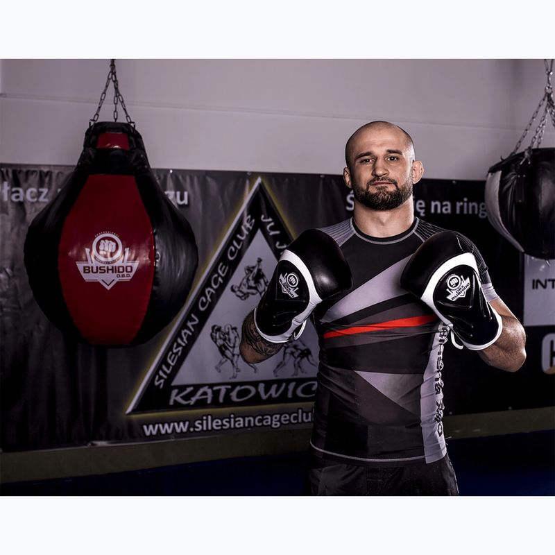 Mănuși de box cu sistem Wrist Protect Bushido, negru, Bb4-12oz 13