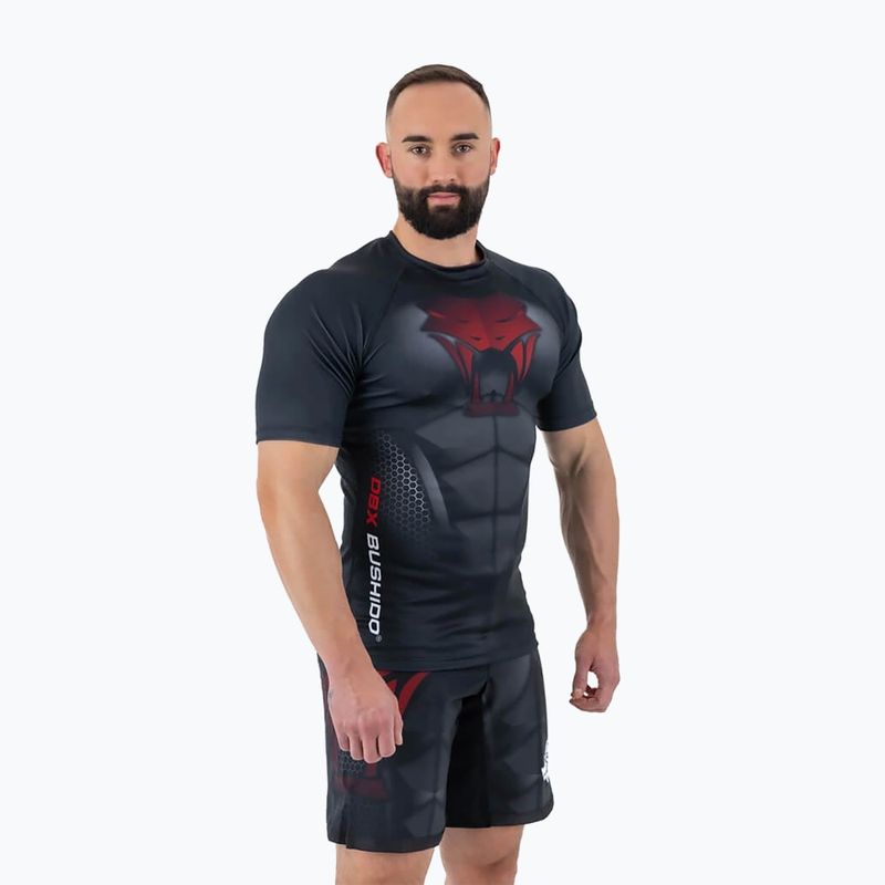 Bărbați DBX BUSHIDO Snake Rashguard negru