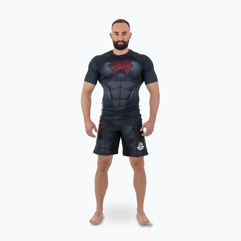 Pantaloni scurți bărbați DBX BUSHIDO Snake negru 2