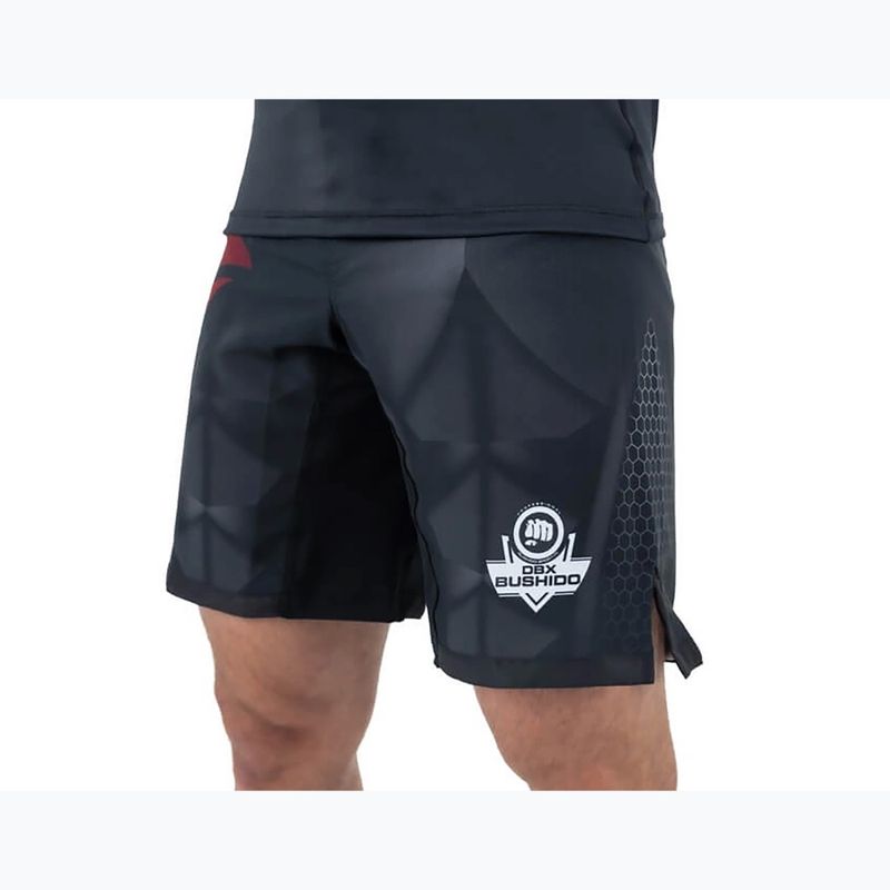 Pantaloni scurți bărbați DBX BUSHIDO Snake negru