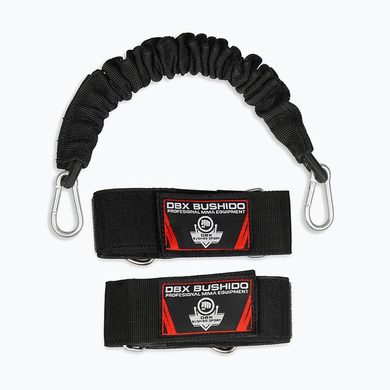 Bushido benzi de antrenament de box P2 + P3 Fighter Set negru Setp1P2 9