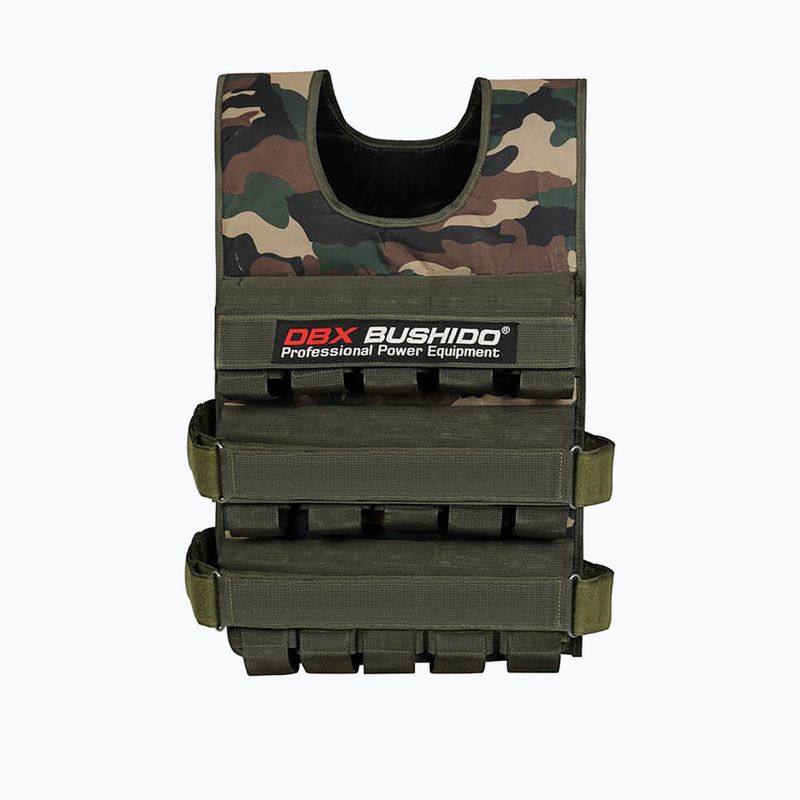 Bushido gilet cu greutăți DBX-W-6C moro 2
