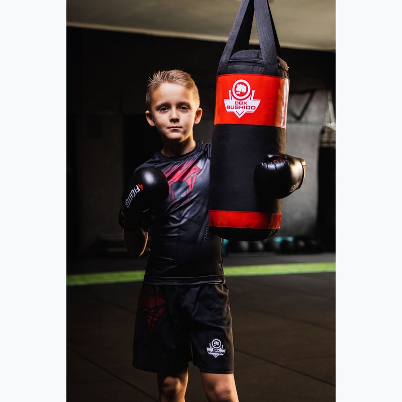 Bushido DBX Copii kit de box negru și roșu KIDS60SET 2