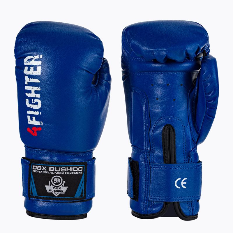 Bushido mănuși de box pentru copii ARB-407v4 albastru