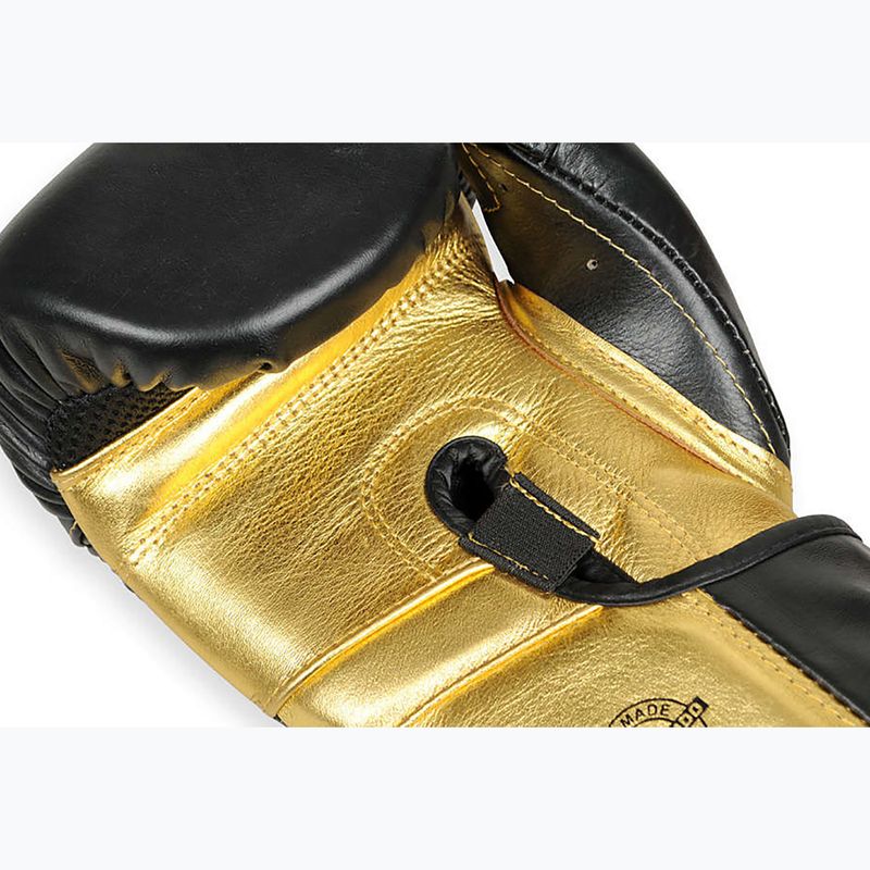 Mănuși de box din piele naturală Bushido, negru, B-2v14-10oz 7