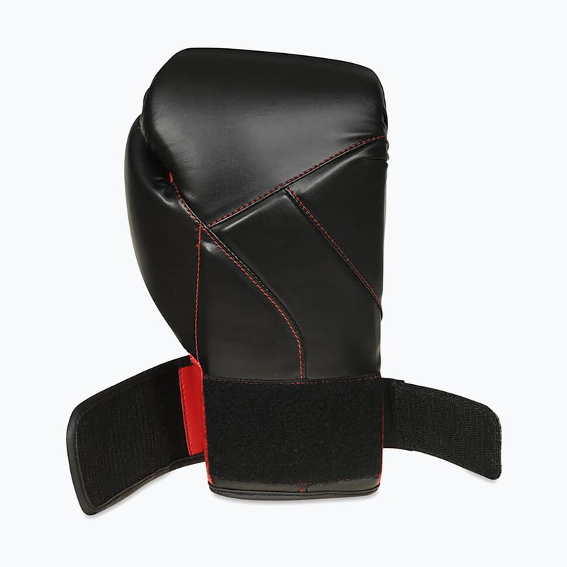 Mănuși de box DBX BUSHIDO "Hammer - Red" Muay Thai negre/roșii 10