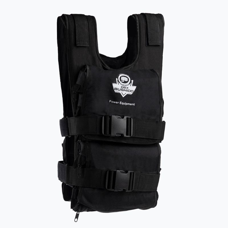 Bushido de formare a vesta de formare cu 30 kg greutate negru K30V2 negru 3