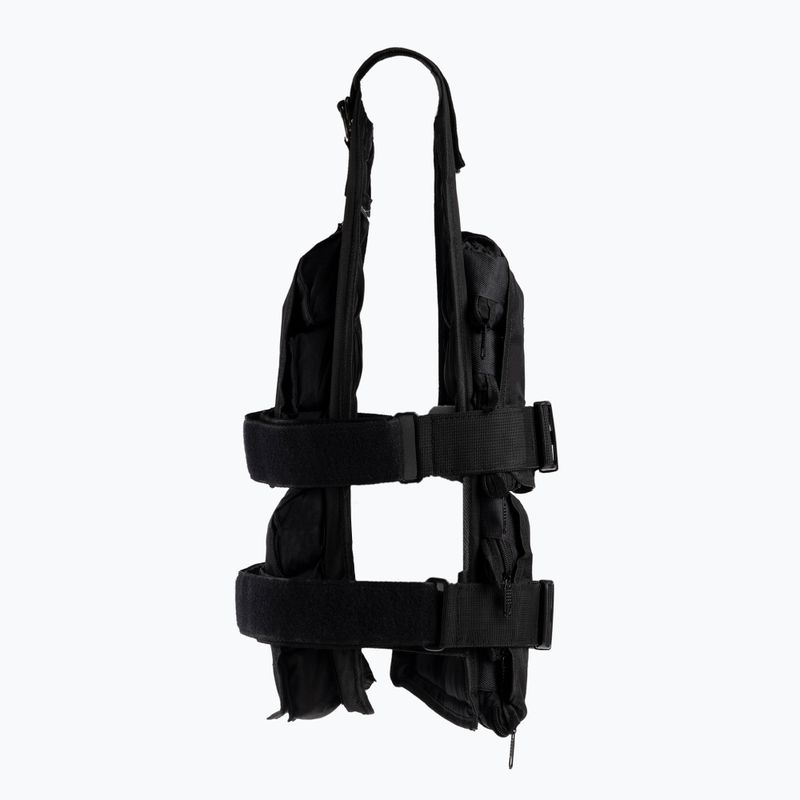 Bushido de formare a vesta de formare cu 30 kg greutate negru K30V2 negru 4