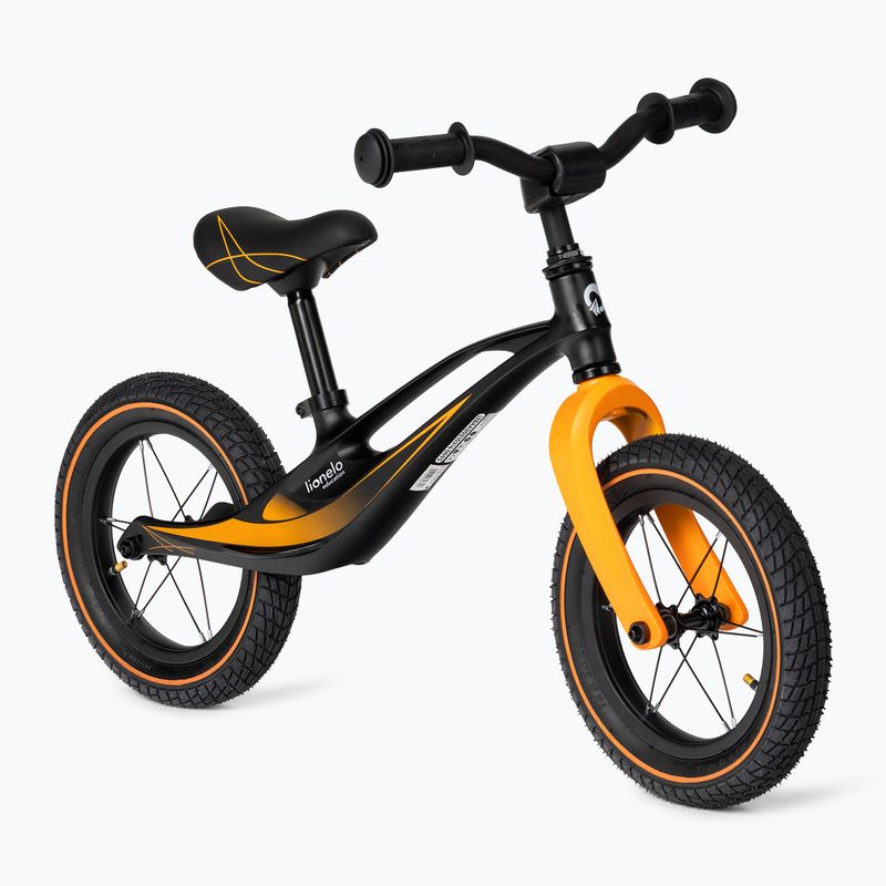 Lionelo Bart Air bicicletă negru-portocaliu LOE-BART AIR
