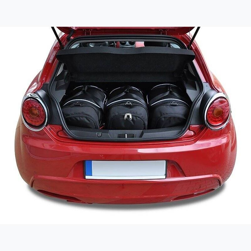 Set de genți pentru portbagaj KJUST Alfa Romeo Mito Hatchback 2008-2018 3 buc. czarny 11