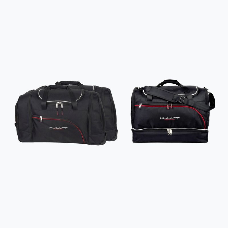 Set de genți pentru portbagaj KJUST Citroen C4 Hatchback 2004-2010 3 buc. black