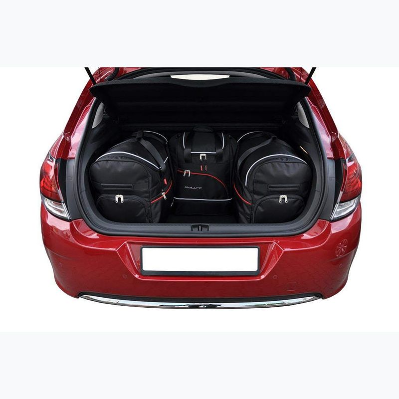 Set de genți pentru portbagaj KJUST Citroen C4 Hatchback 2010-2017 4 buc. black 14