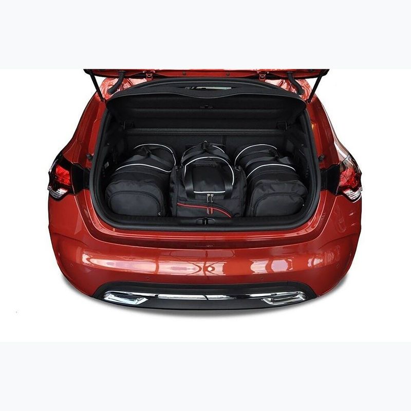 Set de genți pentru portbagaj KJUST Citroen DS4 2011-2015 4 buc. black 14