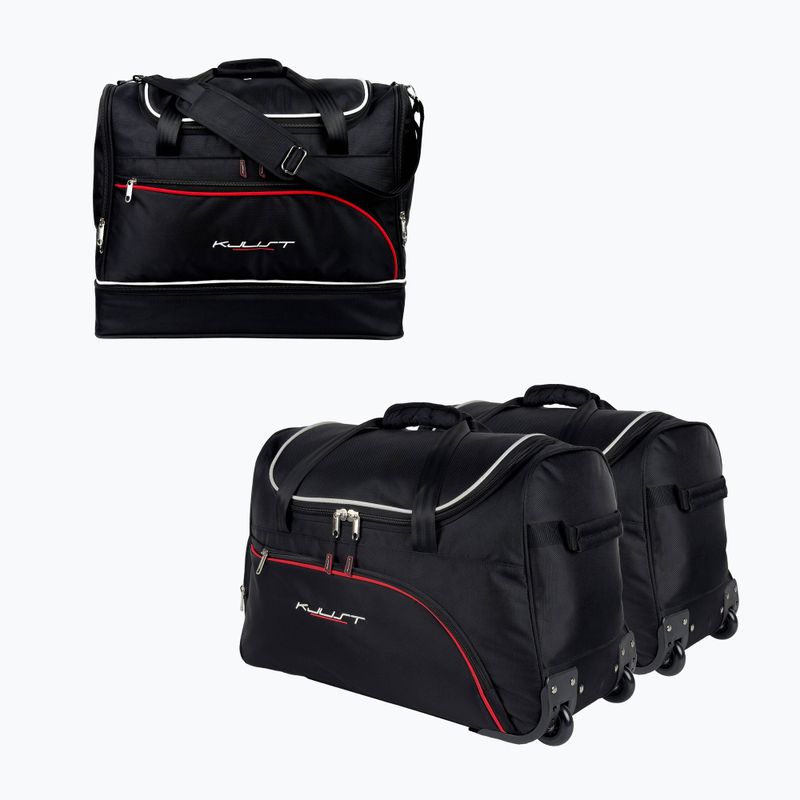 KJUST Renault Captur 2013-2019 set geantă portbagaj 3 buc negru.