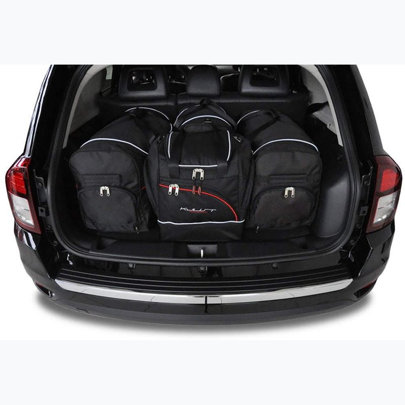 Set de genți pentru portbagaj KJUST Jeep Compass 2007-2015 4 buc.black 14