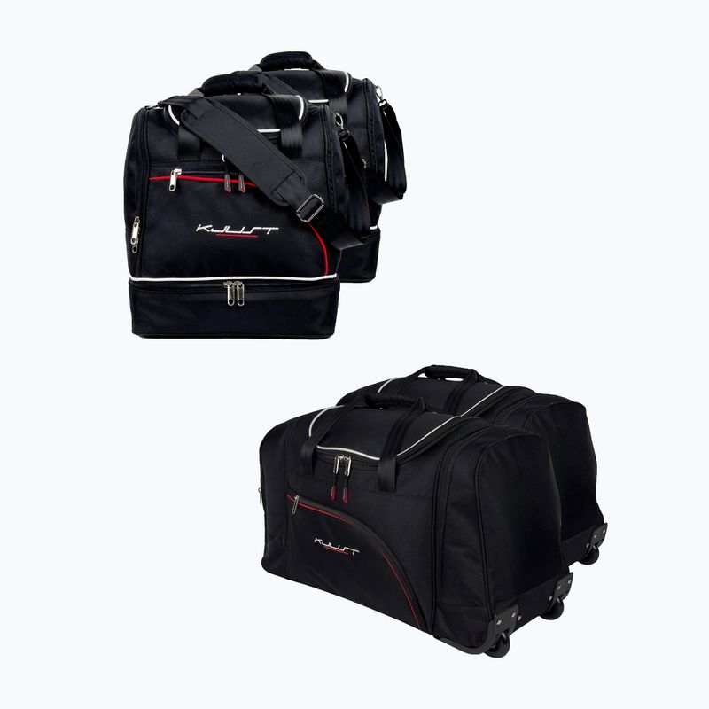 Set de genți pentru portbagaj KJUST Jeep Wrangler 2007-2018 4 buc. black