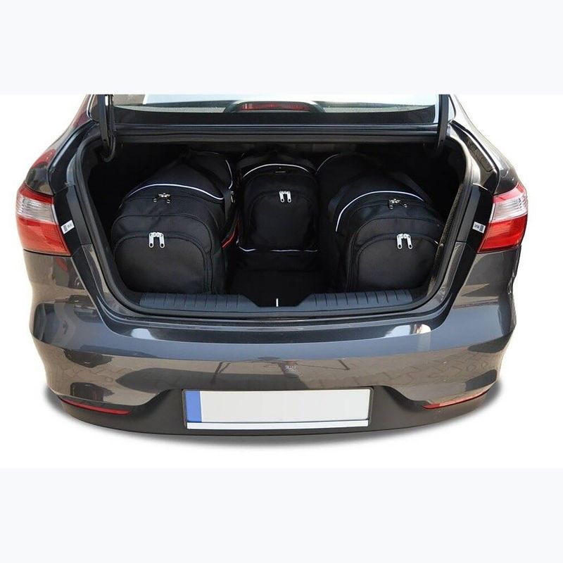 Set de genți pentru portbagaj KJUST Kia Rio Limousine 2012-2016 4 buc. black 15