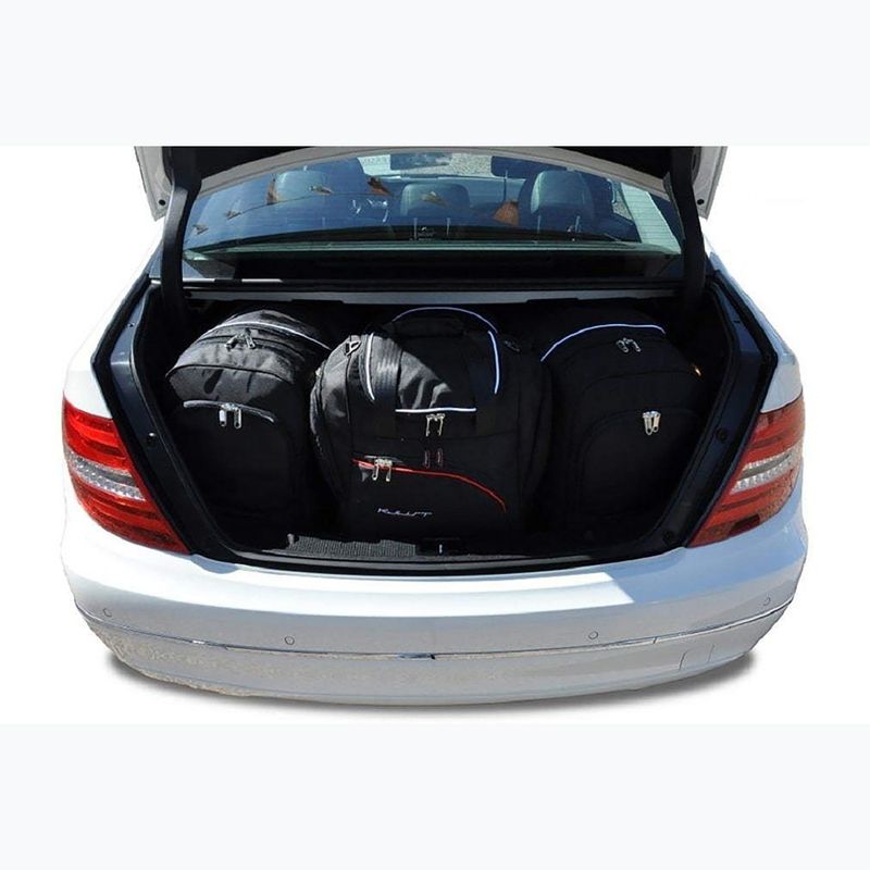Set de genți pentru portbagaj KJUST Mercedes-Benz C Limousine 2006-2014 4 buc. negru 12