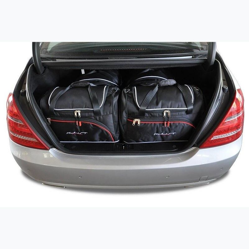 Set de genți pentru portbagaj KJUST Mercedes-Benz S 2005-2013 4 buc. negru 11