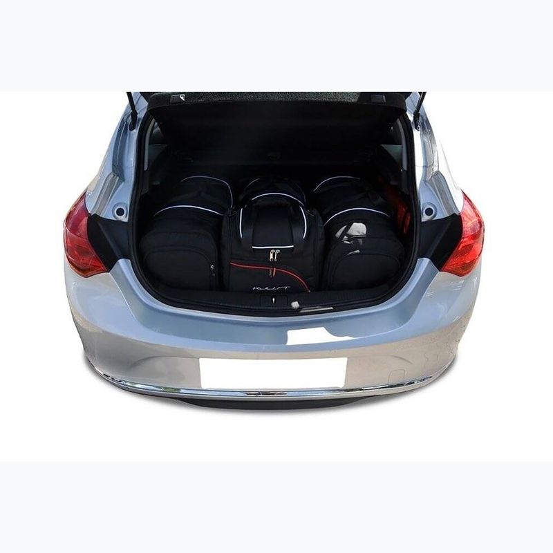 KJUST set geantă portbagaj Opel Astra Hatchback 2009-2015 4 buc negru. 11