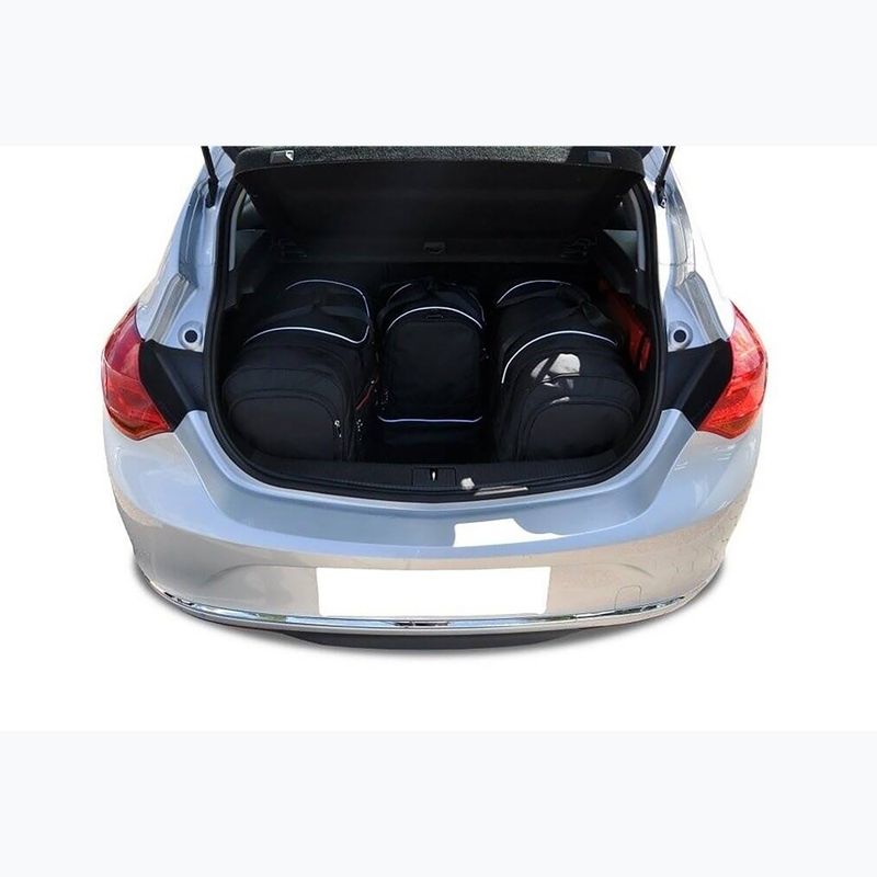 KJUST set geantă portbagaj Opel Astra Hatchback 2009-2015 4 buc negru. 12