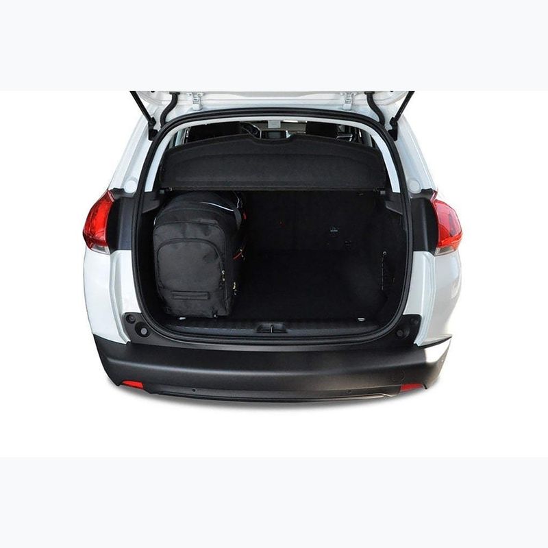 Set de saci de portbagaj KJUST Peugeot 2008 2013-2019 4 buc negru. 17