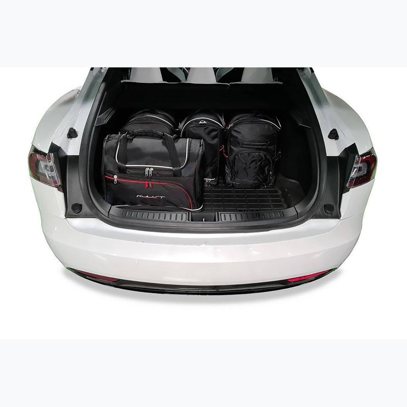 KJUST Tesla Model S 2016-2020 sac de boot set 7 buc negru. 17