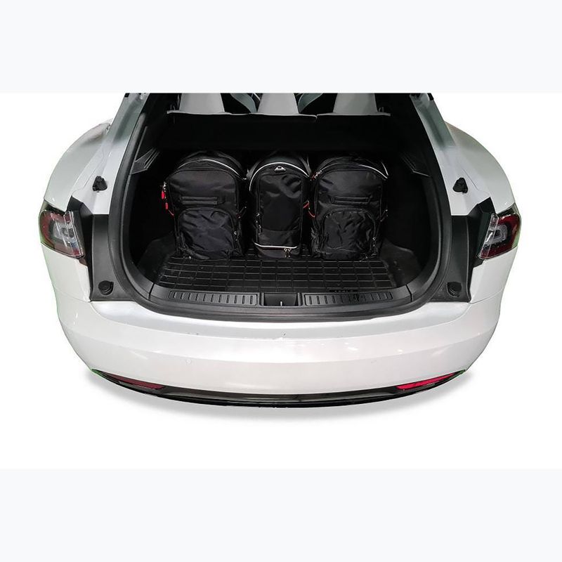 KJUST Tesla Model S 2016-2020 sac de boot set 7 buc negru. 18