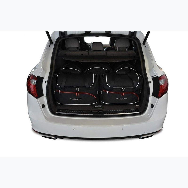 KJUST Porsche Cayenne 2010-2017 set sac pentru compartimentul de bagaje 5 buc negru. 12