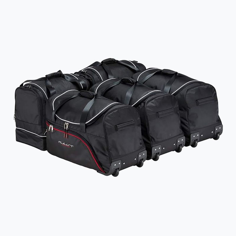 KJUST Renault Espace 2014-2021 set sac pentru compartimentul de bagaje 5 buc negru. 2