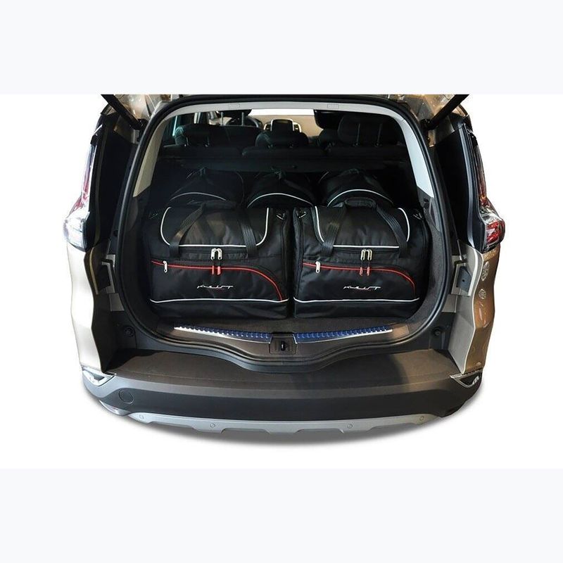 KJUST Renault Espace 2014-2021 set sac pentru compartimentul de bagaje 5 buc negru. 13