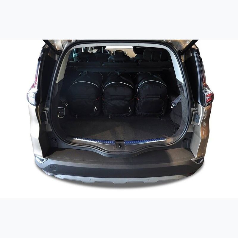 KJUST Renault Espace 2014-2021 set sac pentru compartimentul de bagaje 5 buc negru. 15
