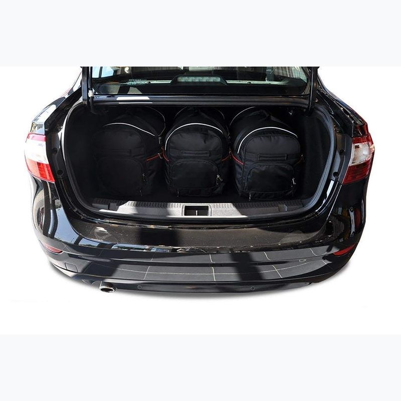 KJUST set de saci pentru compartimentul de bagaje Renault Fluence Limousine 2009-2016 5 buc negru. 16
