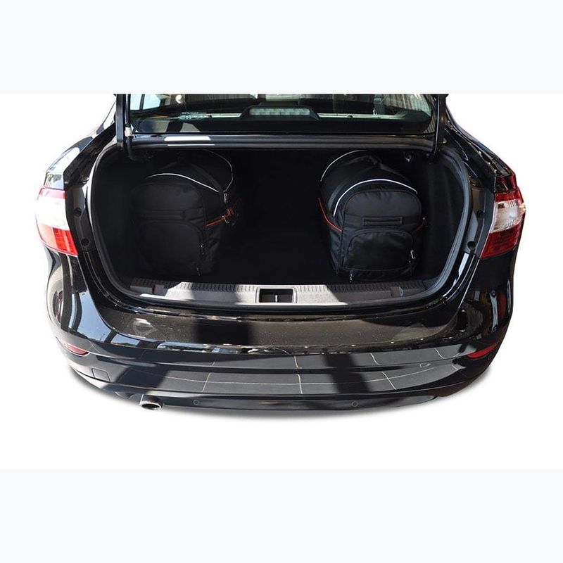 KJUST set de saci pentru compartimentul de bagaje Renault Fluence Limousine 2009-2016 5 buc negru. 17